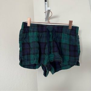 Old navy sleep short plaid